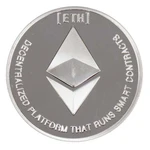 Metal Novelty Cryptocurrency Crypto Physical Commemorative Coin