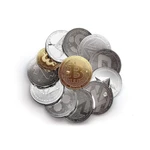 Metal Novelty Cryptocurrency Crypto Physical Commemorative Coin