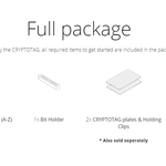 CRYPTOTAG - Space Grade Titanium Seed and Private Keys Backup