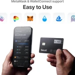 SecuX Shield Bio Crypto Hardware Wallet - Secure Biometric Authentication, Cold Storage Card for NFT, Bitcoin, Ethereum, Cardano, ERC20, BEP20, and More