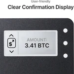 SecuX Shield Bio Crypto Hardware Wallet - Secure Biometric Authentication, Cold Storage Card for NFT, Bitcoin, Ethereum, Cardano, ERC20, BEP20, and More
