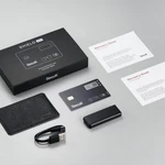 SecuX Shield Bio Crypto Hardware Wallet - Secure Biometric Authentication, Cold Storage Card for NFT, Bitcoin, Ethereum, Cardano, ERC20, BEP20, and More