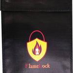 Fiberglass Fireproof Bag for Wallets, Seed Key Phrase Backup etc.