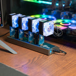 4 x GekkoScience COMPAC F with Fan Upgrade + Bitcoin Merch® 7-Port USB Hub - COMBO Up to 1.2+TH/s