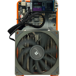 Bitcoin Merch® - NerdQaxe++ 4.8-6TH/s Multi-Chip BTC Miner w Power Supply