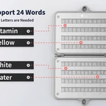ELLIPAL Mnemonic Metal Seed Key Phrase Backup
