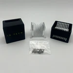 Silver Heatsink IX TECH for Bitaxe