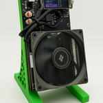 Bitcoin Merch® - NerdQaxe++ 4.8-6TH/s Multi-Chip BTC Miner w Power Supply