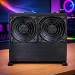 Bitcoin Merch® - NerdOCTaxe 9-12TH/s BTC Miner w/ Power Supply
