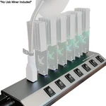 Bitcoin Merch® - 7-Port Powered USB Hub