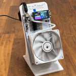 Bitcoin Merch® - NerdQaxe++ 4.8-6TH/s Multi-Chip BTC Miner w Power Supply